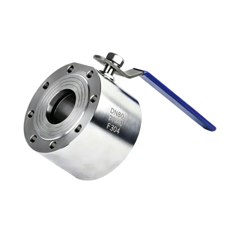 Nagynyomású kovácsolt, rozsdamentes acélból készült monoblokk golyóscsap – kompakt, megbízható és korrózióálló