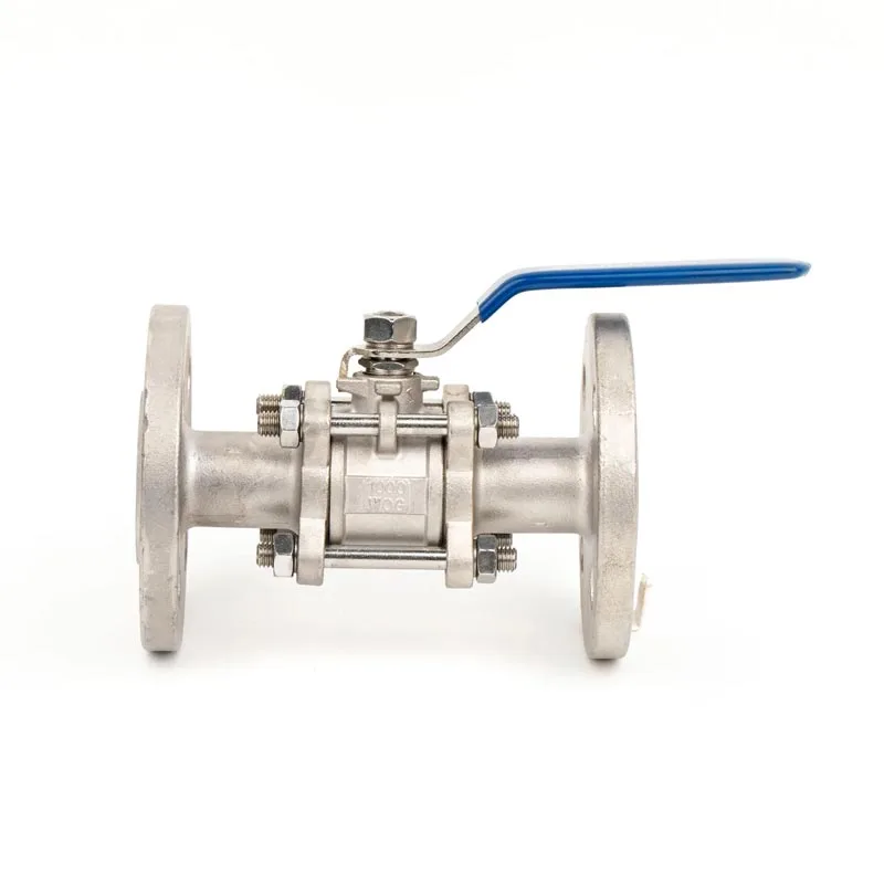 3PC DIN Flanged Ball Valve