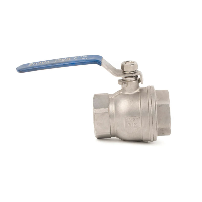Stainless Steel JIS10K 20K Threaded 2PC Ball Valve