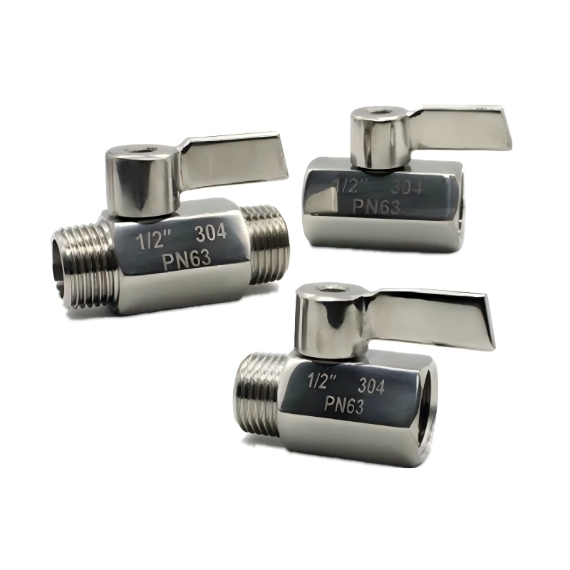 Stainless Steel Handle Mini Ball Valve